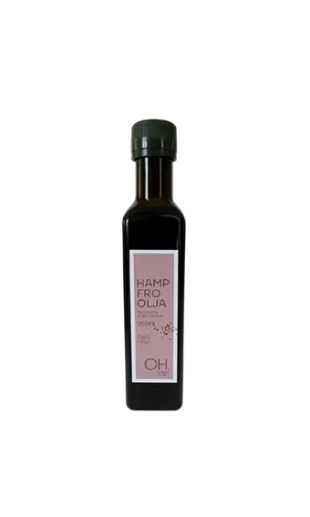 Organic hempseed oil